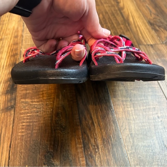 Chaco Womens Sandals Arch Support Z Cloud ZX3 Sz 8 Strappy Shoes Pink NWOT - Picture 6 of 9